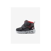 Skechers Magna - Lights Küçük Erkek Çocuk Gri Işıklı Bot 401504n Ccbk Gri