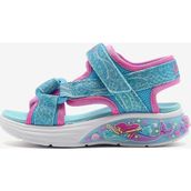 Skechers Mermaid Dreams Sandalet Küçük Kız Çocuk 24 Numaralı Nefes Alabilir Yapı ile Koşu ve Yürüyüş İçin İdeal - Mavi