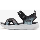 Skechers Microspec-Splash Büyük Erkek Çocuk Siyah Sandalet 407034L Bksl