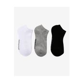 Skechers S221512-971 U 3 Pack Padded Low Cut Sock Unisex Çok Renkli Çorap