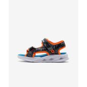 Skechers Sola Glow Sandal - Aquatastic Büyük Erkek Çocuk Gri Işıklı Sandalet 401672l Ccor Gri