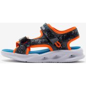 SKECHERS Sola Glow Sandal Büyük Erkek Çocuk Gri Işıklı Sandalet 401672l Ccor