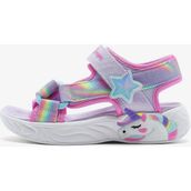 Skechers Unicorn Dreams Sandal-Dreamy Unicorns Büyük Kız Çocuk Mor Işıklı Sandalet 303107L Lvmt