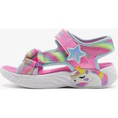 Skechers Unicorn Dreams Sandal-Dreamy Unicorns Büyük Kız Çocuk Pembe Işıklı Sandalet 303107L Pkmt