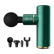 SKG F3 Masaj Tabancası Yeşil, 4 Darbe Seviyesi ve 4 Başlık, 12 Saat Pil Ömrü, USB-C Şarjlı, Taşınabilir Ergonomik Tasarım, Spor Sonrası Kullanıma Uygun Masaj Cihazı – Resmi Distribütör Garantili