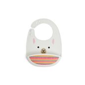 Skip Hop Lama Zoo Silikon Önlük
