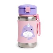 Skip Hop Zoo Paslanmaz Çelik Narwhal Pipetli Suluk