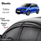 Skoda Fabia 2001 Mugen Cam Rüzgarlığı