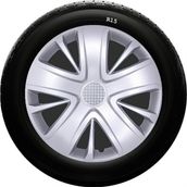 Skoda SKS-SJS 341 15 İnç 4 Adet Kırılmaz Jant Kapağı