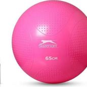 Slazenger 65 cm Anti-Burst Gymball Fuşya Unisex Pilates Topu