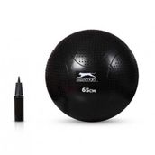 Slazenger 65cm Anti-Burst Gymball Siyah (Pompa Dahil) Pilates Topu