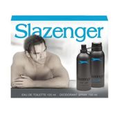 Slazenger Active Sport Mavi EDT 125 ml Erkek Parfümü+150 ml Deodorant Seti
