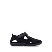 Slazenger Erkek Çocuk Cırt Cırtlı Sandalet, 19, SA19LB011, Siyah, Erkek Çocuk