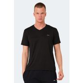 Slazenger Kallias Siyah Erkek T-shirt
