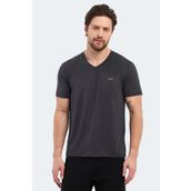 Slazenger Katriina Koyu Gri Erkek T-shirt