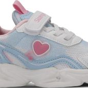 Slazenger KLARION Kız Çocuk Günlük Ayakkabı Beyaz / Mavi