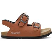 Slazenger KOBBY Unisex Çocuk Sandalet Taba - Taba Rugan