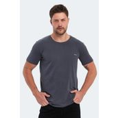 Slazenger Kresten Koyu Gri Erkek T-shirt