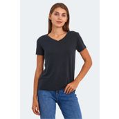 Slazenger Perıcas Siyah Kadın T-shirt