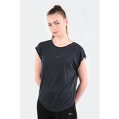 Slazenger Polına Koyu Gri Kadın T-shirt