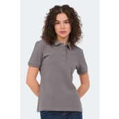 Slazenger Vera Koyu Gri Kadın T-shirt