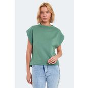 Slazenger Vıncenza Su Yeşili Kadın T-shirt