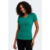 Slazenger Vivek Yeşil Kadın T-shirt