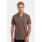 Slazenger Zodıacs Erkek Polo Yaka Kahve Tişört