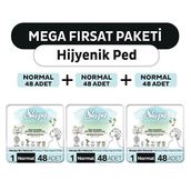 Sleepy Bio Natural Premium Plus Normal 144 Adet Hijyenik Ped
