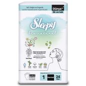 Sleepy Bio Natural Süper Eco Normal 24 Adet Hiyjenik Ped