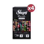 Sleepy Black Premium Plus 128 Adet Uzun Günlük Ped