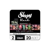 Sleepy Black Premium Plus Uzun 20x Hijyenik Ped