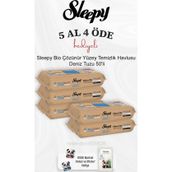 Sleepy Easy 50 Yaprak Clean Bio Çözünür Deniz Tuzu ve Deniz Yosunu Yüzey Temizlik Havlusu