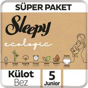 Sleepy Ecologic No:5 Külot Bebek Bezi