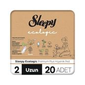 Sleepy Ecologic Premium Plus 20'lı Uzun Hijyenik Ped