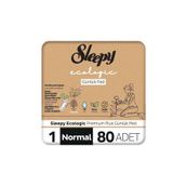 Sleepy Ecologic Premium Plus 80 Adet Normal Günlük Ped
