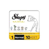 Sleepy Extra Ultra İnce Normal 10 Adet Hijyenik Ped