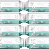 Sleepy Hasta Vücut Temizleme Islak Mendil Havlu 8x50 Yaprak XL Islak Mendil Seti