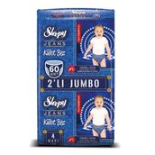 Sleepy Jeans No:4 Maxi 60 Adet Külot Bebek Bezi