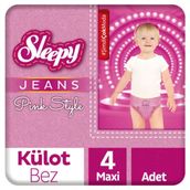 Sleepy Jeans Pink Style No:4 Maxi Külot Bebek Bezi