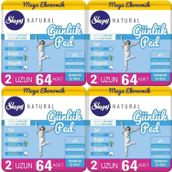 Sleepy Natural Mega Uzun 256 Adet Günlük Ped