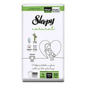 Sleepy Natural No:1 Yenidoğan 50 Adet Bebek Bezi