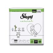 Sleepy Natural No:2 Mini 68 Adet Bebek Bezi