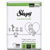 Sleepy Natural No:3 Midi 56 Adet Bebek Bezi