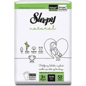 Sleepy Natural No:3+ Midi Plus 52 Adet Bebek Bezi