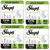 Sleepy Natural No:5 Junior 320 Adet Bebek Bezi