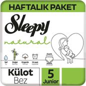 Sleepy Natural No:5 Junior Külot Bebek Bezi