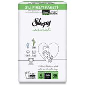 Sleepy Natural No:6 XLarge 46 Adet Bebek Bezi