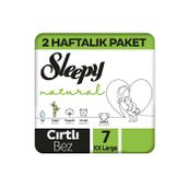 Sleepy Natural No:7 XXLarge 96 Adet Bebek Bezi