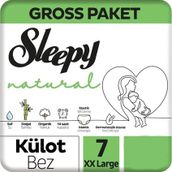 Sleepy Natural No:7 XXLarge Külot Bebek Bezi